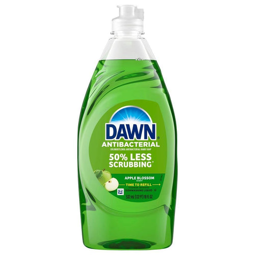 Dawn Dawn Ultra Antibacterial Dishwashing Liquid Dish Soap - Apple Blossom Scent, 18 Fl Oz Dish Detergent & Soap White Smoke