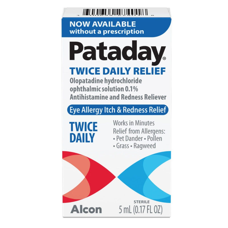 Pataday Pataday Twice Daily Eye Allergy Itch & Redness Relief - 0.17 Fl Oz Personal Care White Smoke