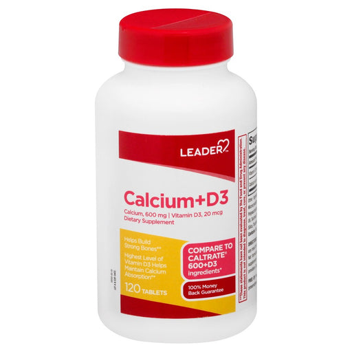 The Leader The Leader Tablets Calcium + D3 Vitamins & Supplements White Smoke