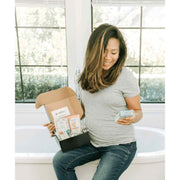 Sunflower Motherhood Morning Sickness Box Baby Gift Set Light Gray