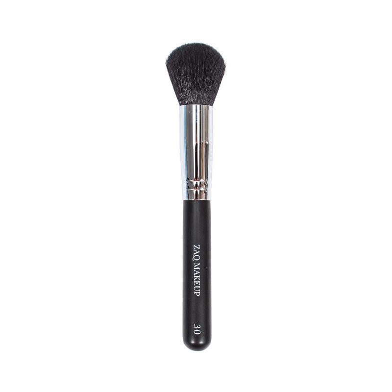 ZAQ Skin & Body LARGE FLAT POWDER BRUSH Make Up White Smoke