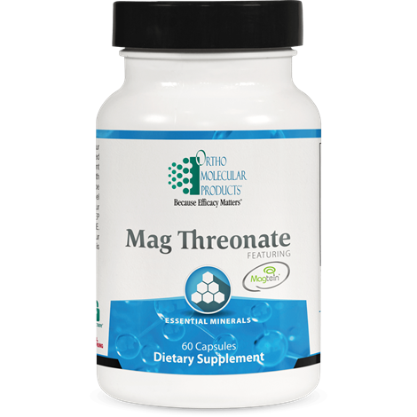 Ortho Molecular Products Ortho Molecular Products Mag Threonate 60 Capsules Vitamins & Supplements Lavender