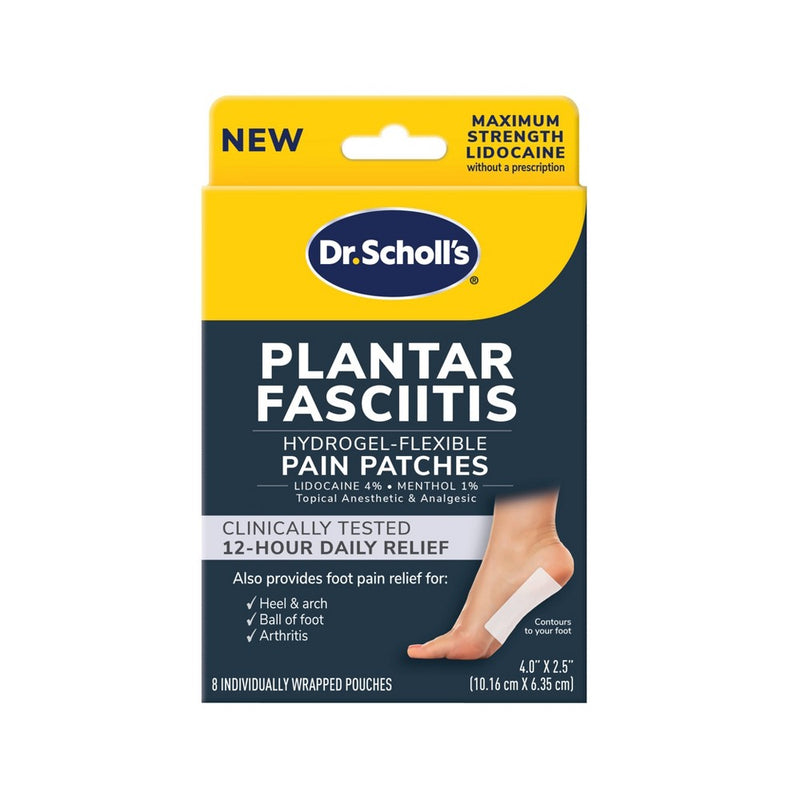 Dr. Scholl's Dr. Scholl's Plantar Fasciitis Pain Patches With Hydrogel Flexible Technology - 8ct Insoles & Inserts Dark Slate Gray