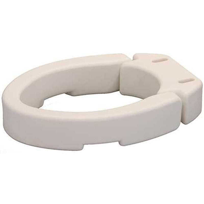 Nova Nova Elongated Hinged Toilet Seat Riser Toilet & Bidet Seats White Smoke