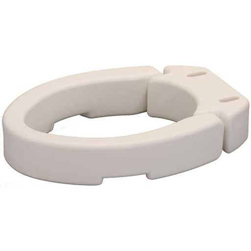 Nova Nova Elongated Hinged Toilet Seat Riser Toilet & Bidet Seats White Smoke
