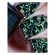 UberChic Beauty Halloween-03 Stamping Plate Black