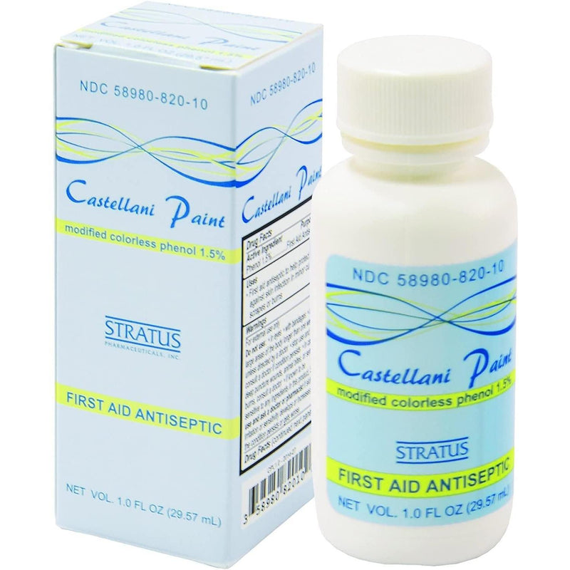 Stratus Pharmaceuticals Stratus Pharmaceuticals Castellani Paint Antiseptic Colorless 1oz PHARMACY FRESH First Aid Lavender