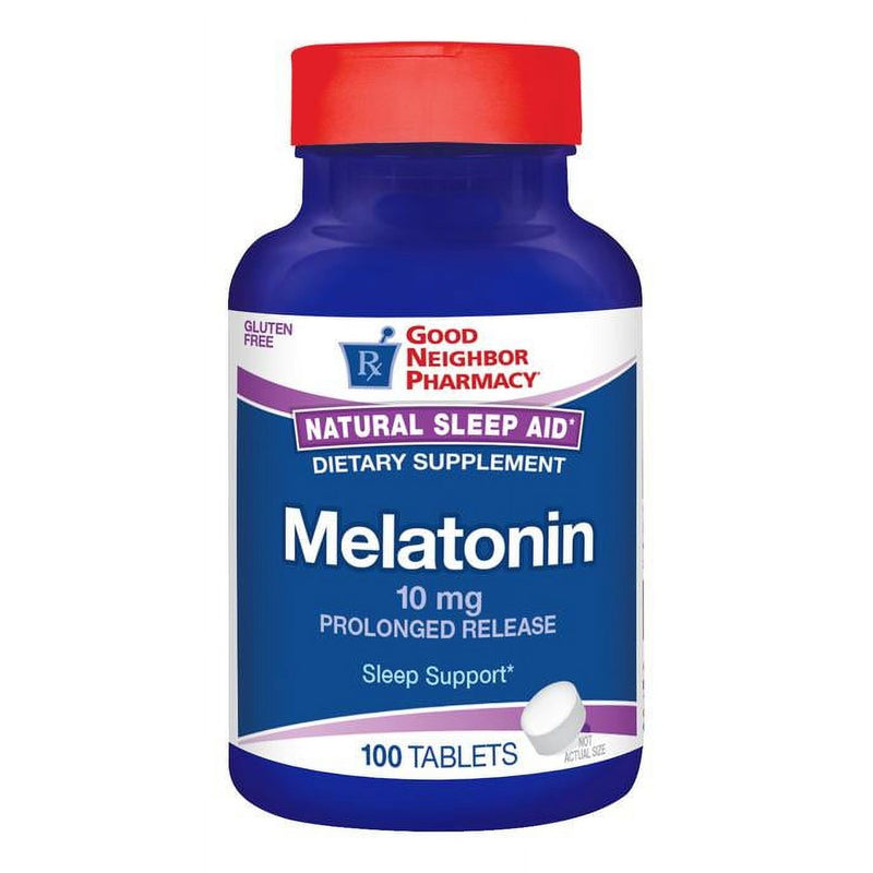 Good Neighbor Pharmacy Good Neighbor Pharmacy Melatonin 10MG 100 Extended Release Tablets Archery Gloves & Releases White Smoke