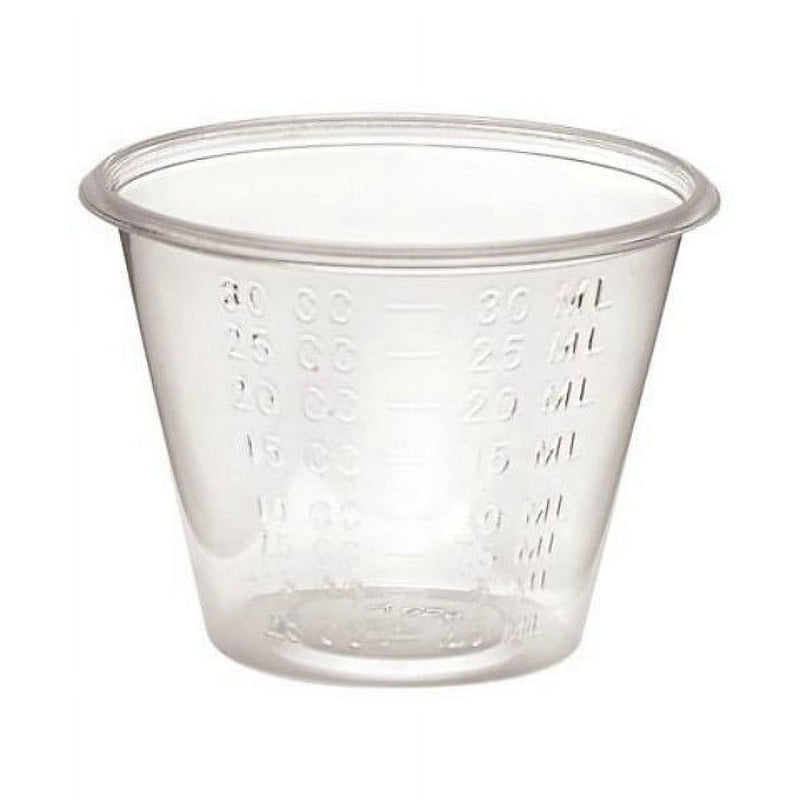 Essential Medical Essential Medical Medicine Cups 1 Oz 100 Medical White Smoke
