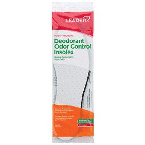 Silver Rod Pharmacy Silver Rod Pharmacy Leader Deodorant Odor Control Insoles Men And Women One Pair Foot Care Light Gray