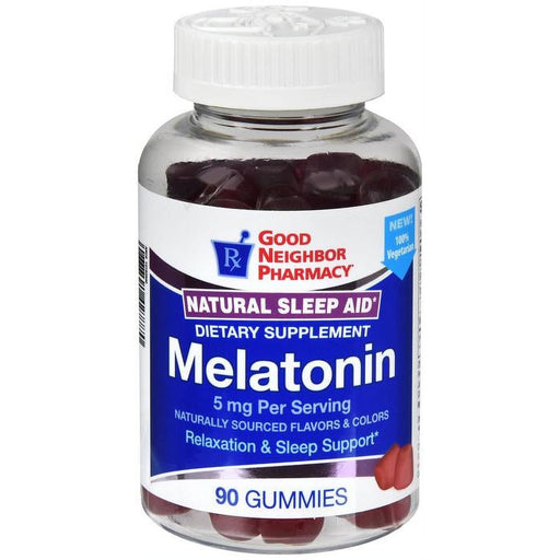 Silver Rod Pharmacy Silver Rod Pharmacy Good Neighbor Melatonin 5mg Gummies 90ct Building Consumables Lavender