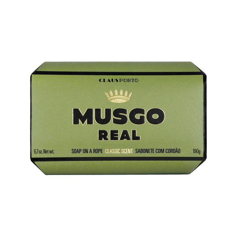 Musgo Musgo Real Soap on a Rope Classic Scent - 6.7 oz Bath Soap Dark Khaki