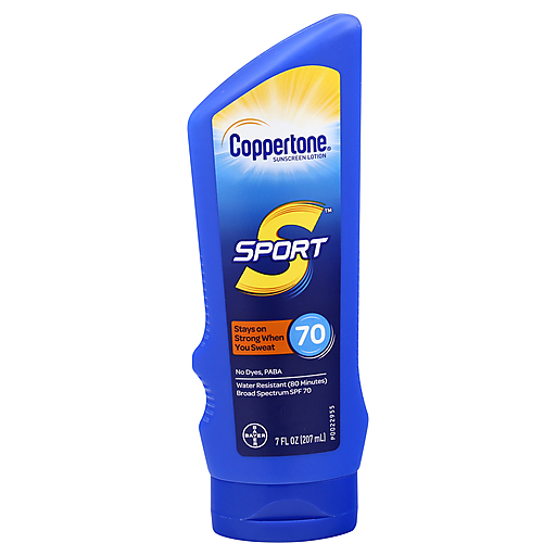 Coppertone Coppertone Sport Sunscreen Lotion SPF 70 7 Oz 2019 Sunscreen White Smoke