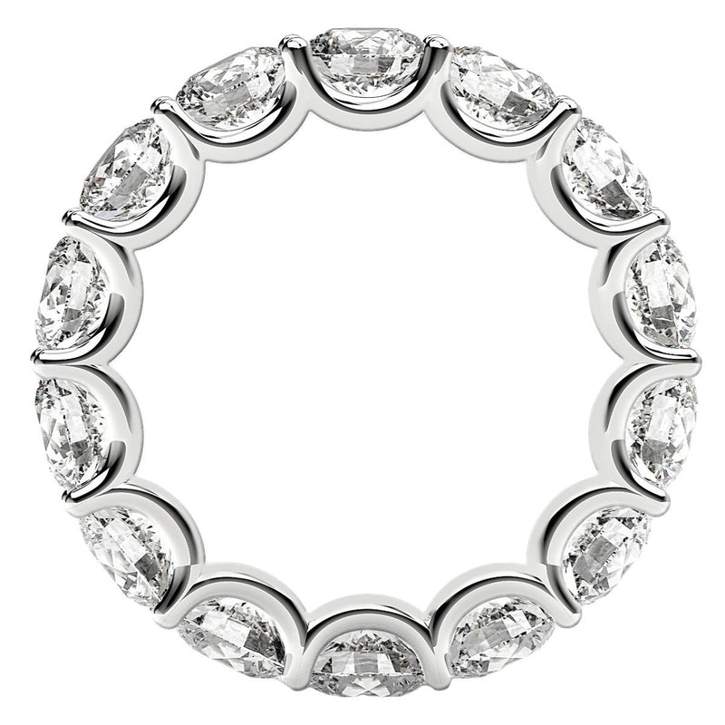 Bids.com Round Cut Lab Grown Diamond Eternity Ring in 14k White Gold (6 cttw FG/VS2) Rings White Smoke 4 / White Gold,4.5 / White Gold,5 / White Gold,5.5 / White Gold,6 / White Gold,6.5 / White Gold,7 / White Gold,7.5 / White Gold,8 / White Gold,8.5 / White Gold,9 / White Gold