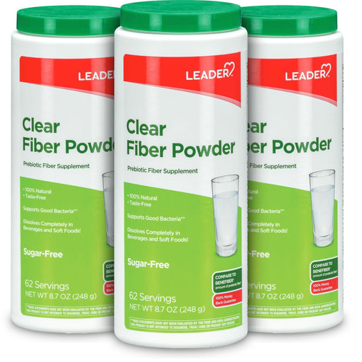 Leader Leader™ Clear Fiber Powder – Prebiotic & Sugar-Free Digestive Support (8.7 oz) Health & Beauty Lavender