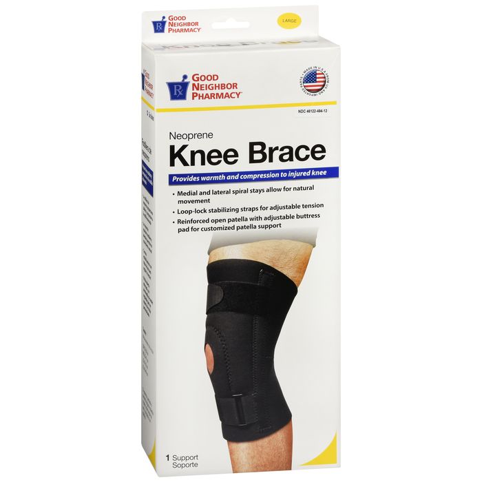Good Neighbor Pharmacy Good Neighbor Pharmacy GNP Knee Deluxe Patella Neoprene, Large Medical Lavender