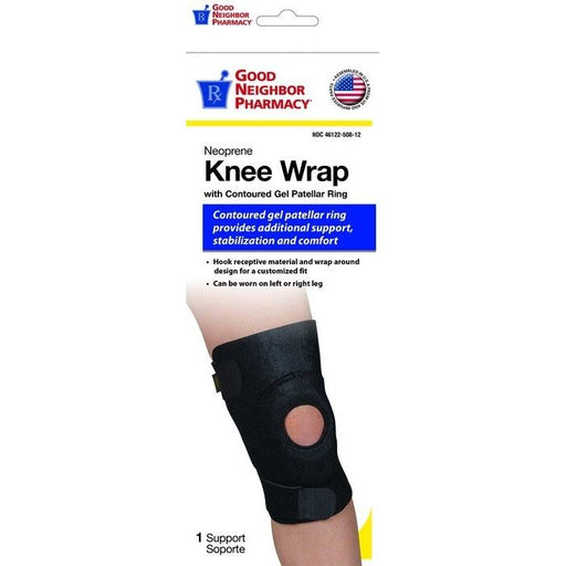 0 Good Neighbor Knee Wrap W/ Contour Gel Plumbing Fittings & Supports White Smoke