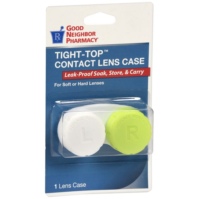 0 Good Neighbor Pharmacy Contact Lens Case Tight Top 1ct Contact Lens Cases Lavender