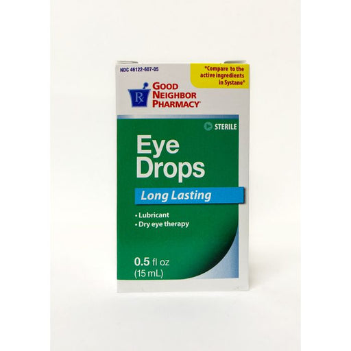 0 Good Neighbor Pharmacy Long Lasting Eye Drops 0.5oz Eye Drops & Lubricants Forest Green