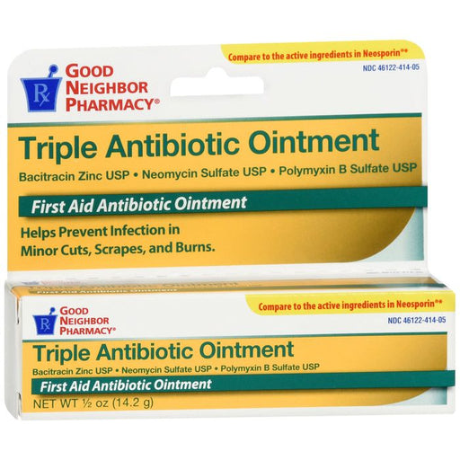 Good Neighbor Pharmacy Good Neighbor Pharmacy Triple Antibiotic Ointment 0.5oz First Aid White Smoke