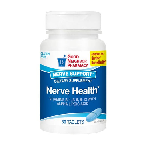 0 Good Neighbor Pharmacy Nerve Health Tablets 30ct Health Care White Smoke
