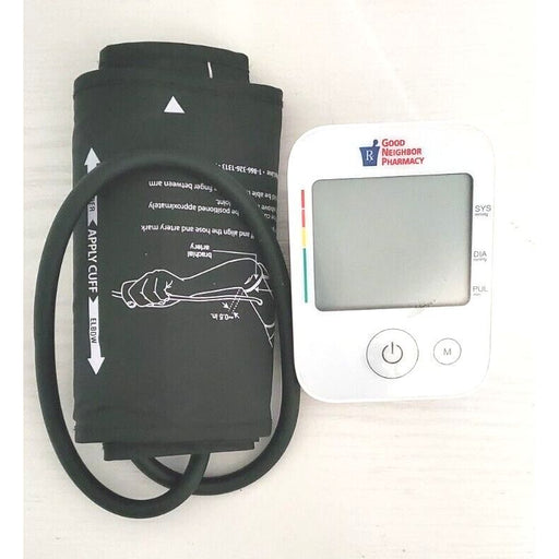 Good Neighbor Pharmacy Good Neighbor Pharmacy Automatic Blood Pressure Monitor 90-553 Blood Pressure Monitors White Smoke