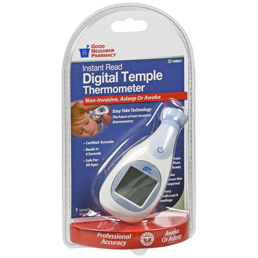 Good Neighbor Pharmacy Good Neighbor Pharmacy GNP Thermometer Digital Temple Medical Thermometers White Smoke