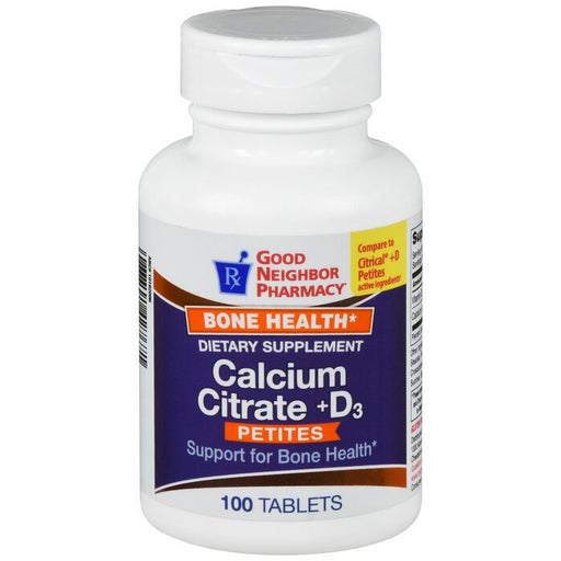 0 Gnp Calcium Citrate +d Petites Tab 100ct Bone Health Baby Health Lavender