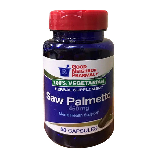 Good Neighbor Pharmacy Good Neighbor Pharmacy Gnp Saw Palmetto 450Mg, 50 Capsules Saws White Smoke