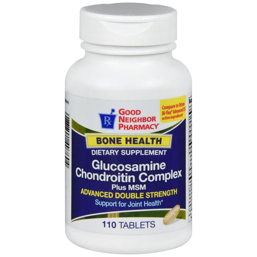 Good Neighbor Pharmacy Good Neighbor Pharmacy GNP Glucosamine Chondroitin Advanced DS 110 Tabs Fitness & Nutrition Lavender