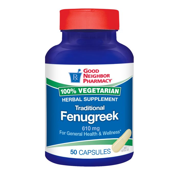 0 Good Neighbor Pharmacy Fenugreek 610mg Capsules 50ct White Smoke