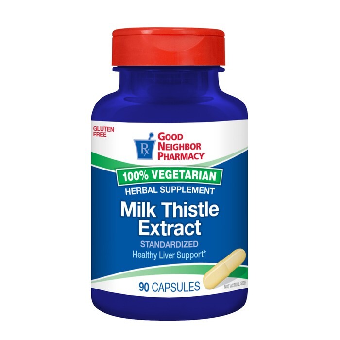 0 Good Neighbor Pharmacy Milk Thistle Extract Vegi Capsules 90ct Milk Frothers & Steamers White Smoke