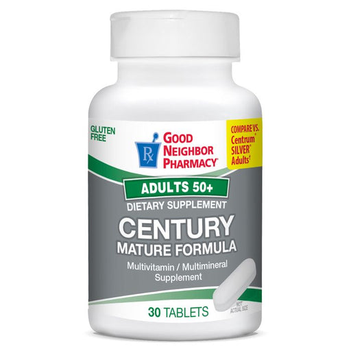 0 Good Neighbor Pharmacy Century Mature Formula Multivitamin Tablets 30ct Vitamins & Supplements White Smoke
