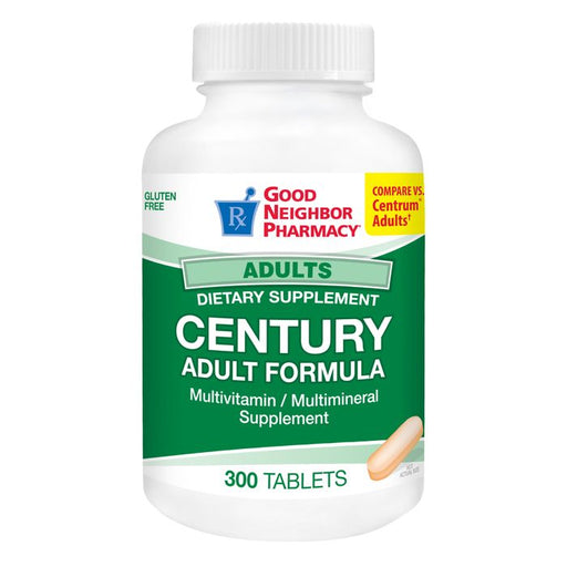Good Neighbor Pharmacy Good Neighbor Pharmacy Century Adult Multivitamin, 300 Tablets Vitamins & Supplements White Smoke