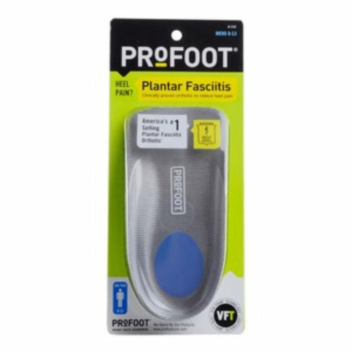 Profoot Profoot Plantar Fasciitis Insoles for Men – 1 Pair Health & Beauty Dim Gray