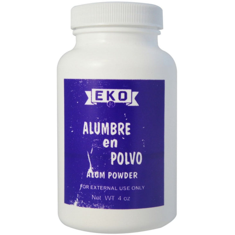 EKO EKO Alumbre En Polvo Alum Powder 4 Oz First Aid Light Gray