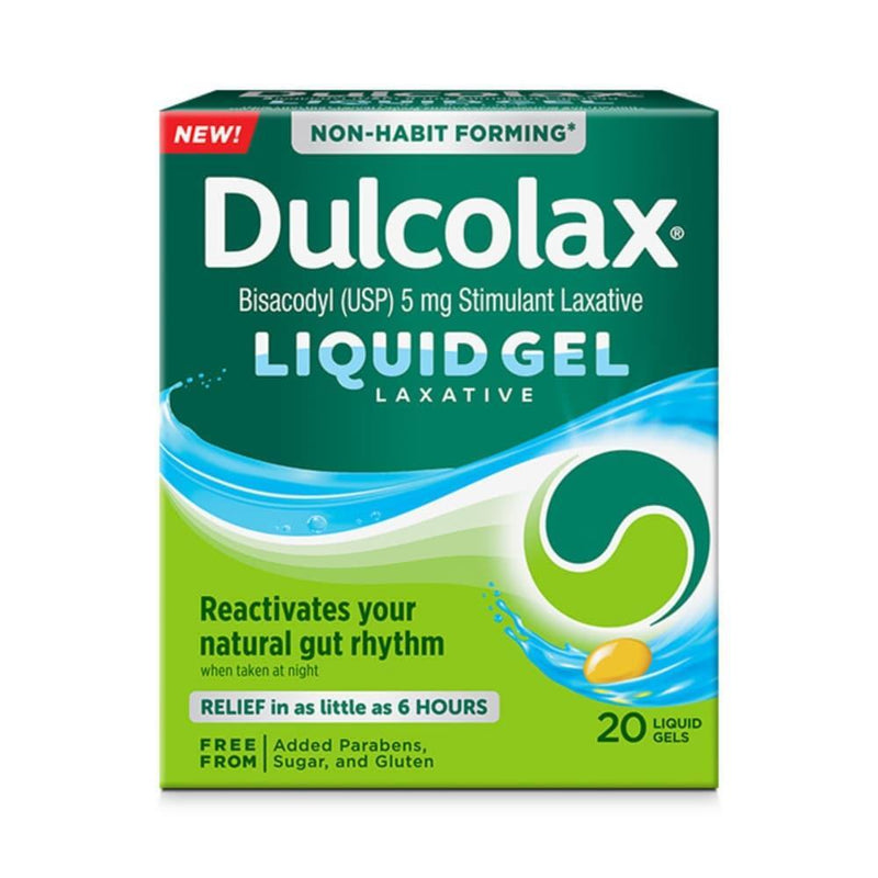 Dulcolax Dulcolax Stimulant Laxative Liquid Gels For Constipation Relief Health & Beauty Dark Slate Gray