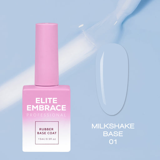 nbmsupply ELITE EMBRACE Professional Milkshake Base 01 15ml EMB0115 Light Steel Blue