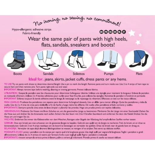 Hollywood Fashion Hollywood Fashion Secrets Temporary Hem Tape Strips Cosmetics Plum