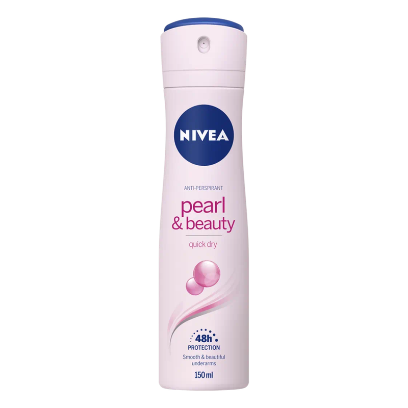 Nivea Nivea Pearl & Beauty 48h Protection Anti-Perspirant Spray 150ml Anti-Perspirant Spray Light Gray