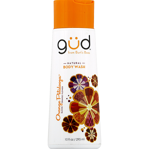 Gud Gud Natural Body Wash Orange Petalooza Body Wash White Smoke