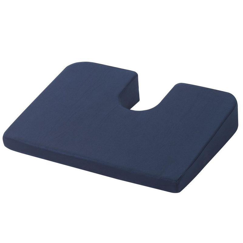 Drive Medical Drive Medical™ Compressed Coccyx Cushion – Blue Chair & Sofa Cushions White Smoke