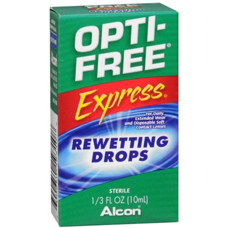 Opti Free Opti Free Express Rewetting Drops Personal Care Sea Green