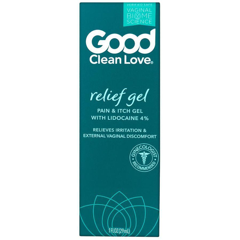 Good Clean Love Good Clean Love Pain And Itch Relief Gel - 1fl Oz Conductivity Gels & Lotions Dark Cyan
