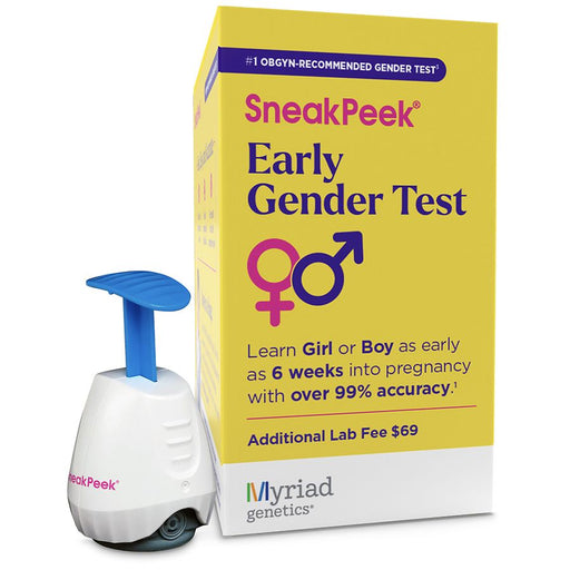 SneakPeek SneakPeek Early Gender Reveal Test Medicine Cabinets White Smoke
