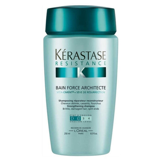Kerastase Kerastase Resistance Bain Force Architecte 250 Ml Shampoo Dark Gray