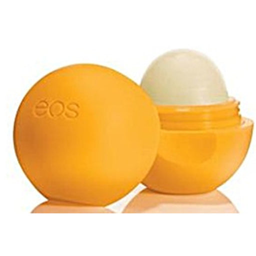 eos , (eos) EOS Lip Balm Smooth Sphere Tangerine Medicated 0.25 Oz Lip Balms & Treatments White Smoke