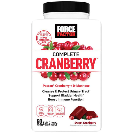 Force Factor Force Factor® Urinary Health Support – Sweet Cranberry Baby Health White Smoke