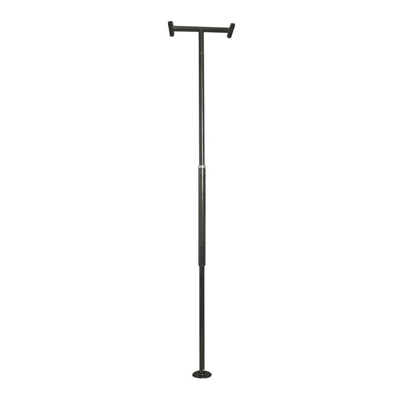 Stander Stander Security Pole - Metallic Black Health Care White Smoke