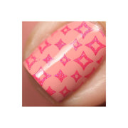 UberChic Beauty Collection 17 Stamping Plate Dark Salmon